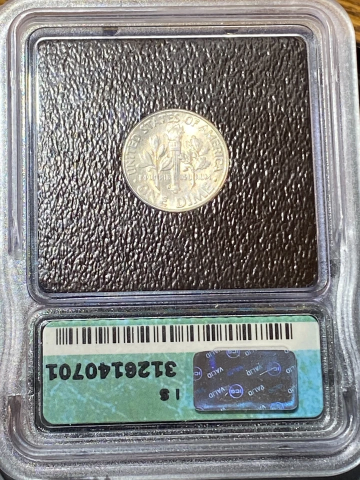 1963-D DDR-001 (FS-801) Roosevelt Dime Old ICG MS64 Best Price on Ebay* CHRC - Image 2 of 2