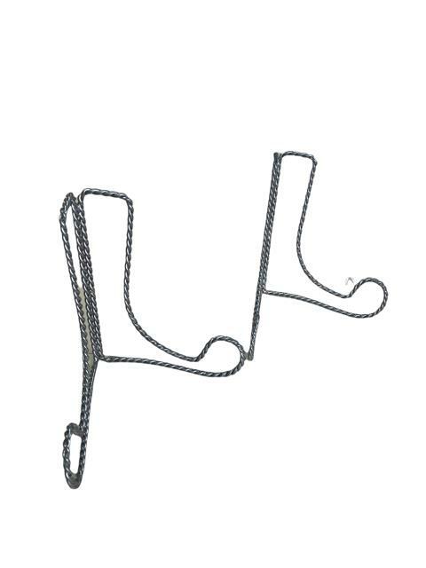 2 x SILVER IRON WIRE EASELS DISPLAY CANVAS PICTURE ARTWORK PLATE STAND AA-01S