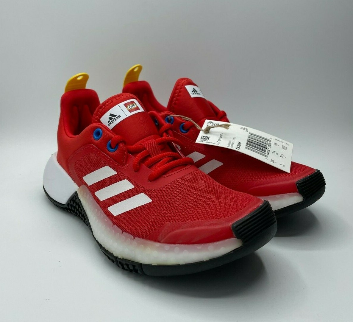 adidas red lego shoes