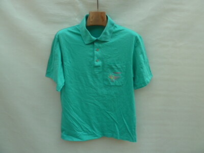 New Balance Vintage 90s Polo shirt Mens Large Mint Green