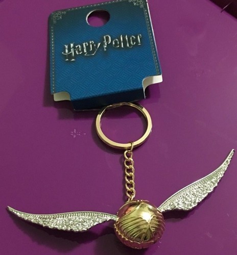 harry potter golden snitch keychain solid pewter harry potter