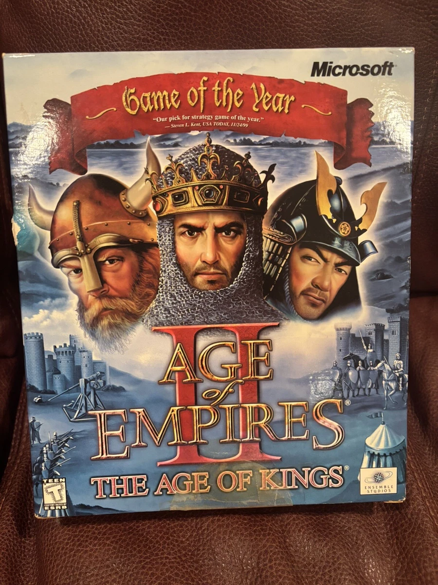 Age of Empires II : The Age of Kings – Version PC boîte