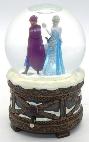 Disney Frozen Musical Snow Globe Store Parks Exclusive Olaf Anna Elsa - RARE - Picture 6 of 9