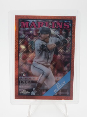 2023 Topps Series 1 JJ Bleday Rookie Silver Pack 1988 RED