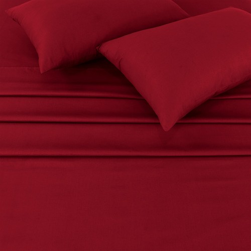SAIMAZ Flat Bed Sheet – Soft Breathable Poly Cotton – Single Double King Sizes - Picture 146 of 191