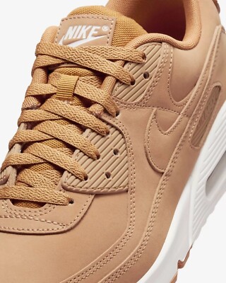 Nike Air Max 90 Premium Flax / Sail HJ3153-200 Men's US3-14 NEW | eBay