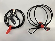 Lot of 2 - Kensington ClickSafeKeyed Laptop Lock K64639M