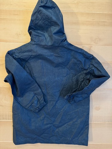 Frogg Toggs blue Poly Woggs rain jacket Kids size M NWT - Picture 5 of 5