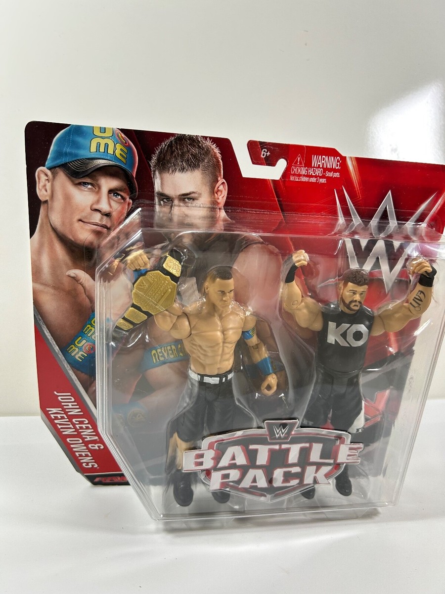 WWE John Cena & Kevin Owens Battle Pack Series #39 NEW 2-Pack