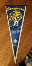 Vintage RARE Kansas City Royals Mascot Sluggerrr pennant