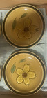 Set of 4 Bread/Salad Plates by "Designer's Collection" Hand Decorated Stoneware — photo 8