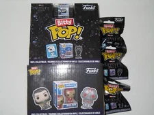 FUNKO BITTY POP! MARVEL THE INFINITY SAGA MINI-FIGURE SINGLES DISPLAY CASE of 11