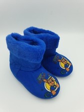  NEW Paw Patrol Chase Slippers House Shoes Size 27/28