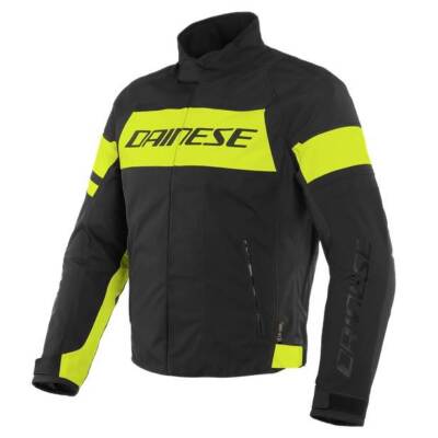 DAINESE Saetta D-Dry Motorradjacke gelb wasserdichte Sommerjacke  UVP 229,95 