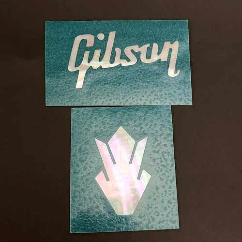 0.1 mm thick White Mother of Pearl Peg head Logo Crown for Gibson Style Guitars