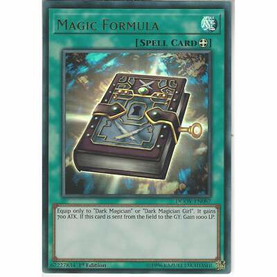 Yugioh 1st Edition Magic Formula Duov En087 Ultra Rare Yu Gi Oh Individual Cards Collectible Card Games