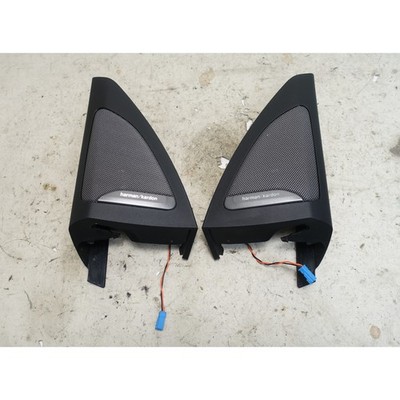 BMW G05 X5 G07 Harman Kardon A-Pillar Tweeters w/ Trim 2018-2025 OEM *Note*