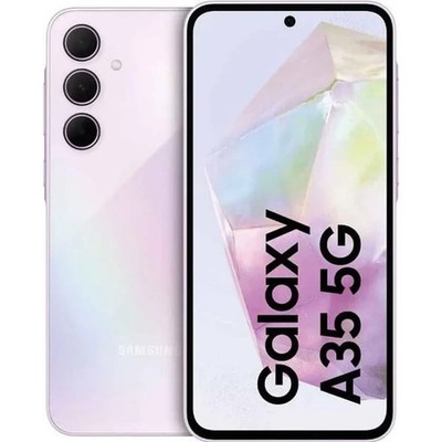   New Samsung Galaxy A35 5G SM-A356U1 128GB Lilac Factory Unlocked Smartphone