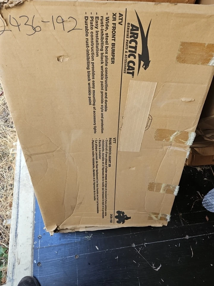 Parachoques delantero genuino Arctic Cat ATV '15 - '21 tamaño completo XR Alterra 2436-192 nuevo de stock Foto 4 de 4