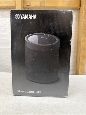 Yamaha WX-021BL MusicCast 20 Wireless Speakers - Pair, Black for