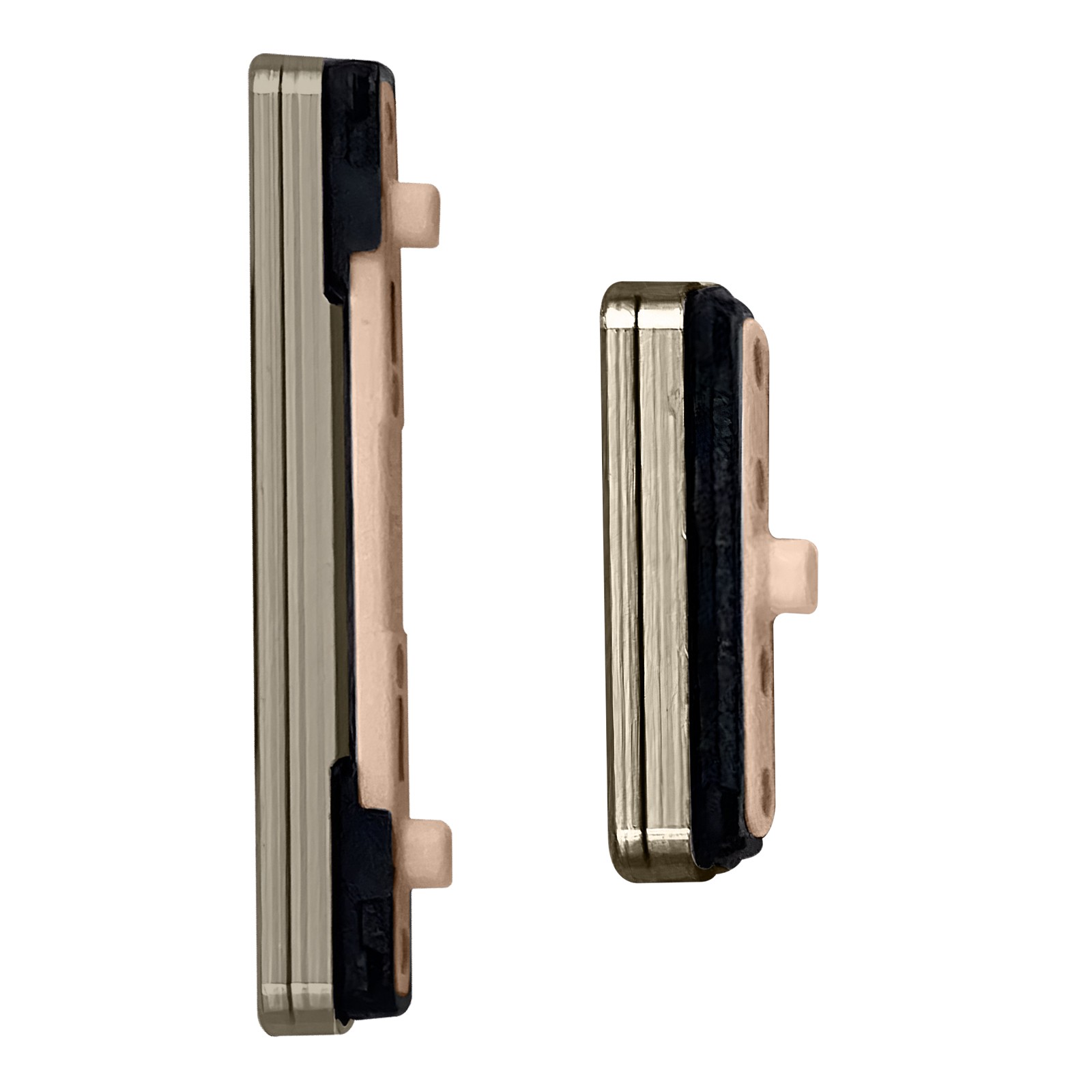 Bouton d'allumage Galaxy S24 beige pour retrouver vos photos de voyage