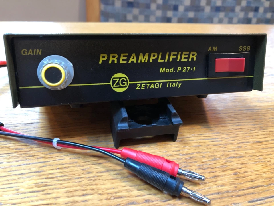 Zetagi P27-1 Empfangsverstärker 26-28 MHz 25dB CB Funk 50W Funkgerät Amateurfunk - Bild 4 von 4
