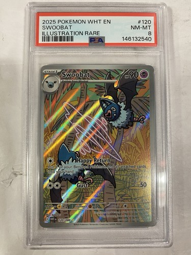 Swoobat graded PSA 8 for sale on eBay