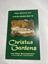The Story of Gatlinburg's Christus Gardens, c 1967 PB book, Gatlinburg Tennessee