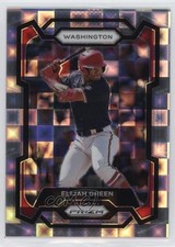 2024 Panini Prizm Premium Box Set Prizm 91/199 Elijah Green #269 b4d