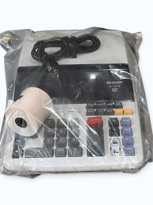NEW Sharp EL-1197PIII Two-Color Printing Desktop Calculator 12-Digit AC Power