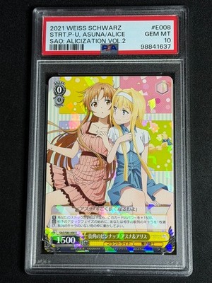 Weiss Schwarz Street Pin-up, Asuna & Alice Sword Art Online