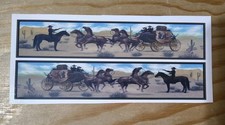1 inch X 5 Inch Smokey and the Bandit Semi Truck Mural Waterslid Decal