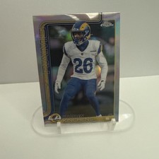 2025 Topps Chrome Football KAMREN KINCHENS Refractor #174 Los Angeles Rams 