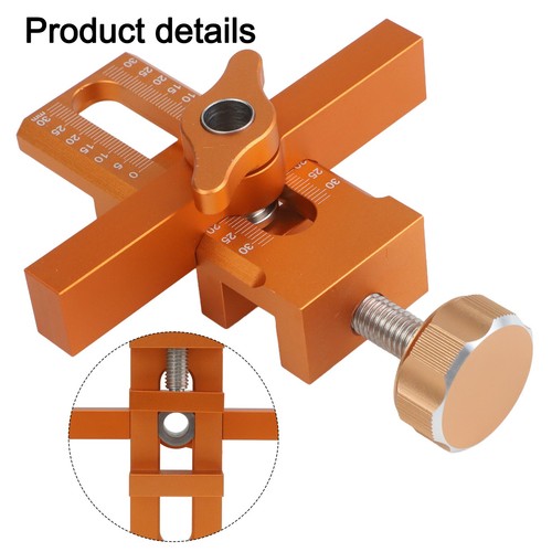 Robust Cabinet Door Installation Solution Aluminum Alloy Tool with Drill Bit - Picture 8 of 60