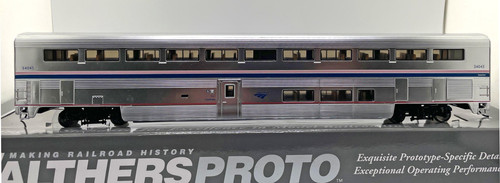 HO WALTHERS PROTO 920-12013 85' PS SUPERLINER I COACH # 34045 AMTRAK IVB BELEUCHTET | Zustand: Used