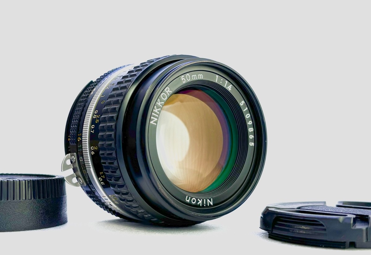 🎦 [MINT] Nikon Ai-s Nikkor 50mm f1.4 for F3 FM2 FE2 FM3A F3T F2
