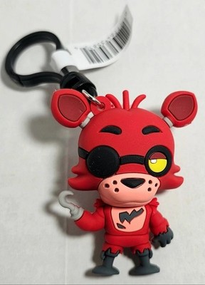 Five Nights At Freddy s FNAF Series 1 Figural Bag Clip Keychain FOXY