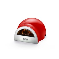 Delivita 1005 Wood Fired Pizza Oven Outdoor Garden Patio Chilli Red Portable;;