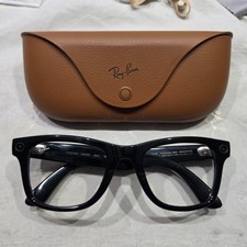 Ray-Ban Meta Wayfarer Gen 2 Smart Sunglasses - Shiny Black/Transitions - LARGE