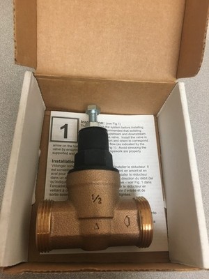 CASH ACME 23880-0045 Pressure Regulating Valve 1/2'' Threaded NPT Bronze