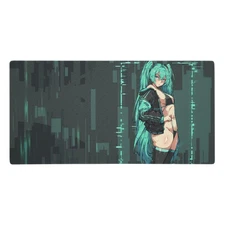 Thick Hatsune Miku Anime Mousepad