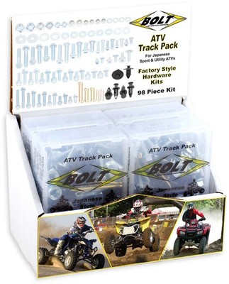 Bolt MC Hardware Track Schienen-Set Mit POP Display 6er-Pack #2007-6ATP