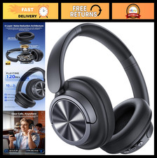Wireless Hybrid Active Noise Cancelling Headphones - 120H Playtime, Bluetooth 6.