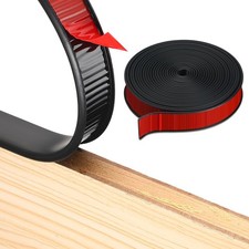 50 FT U-Shaped TPE Self-Adhesive Plywood Edge Banding for 3/4 Inch Edges