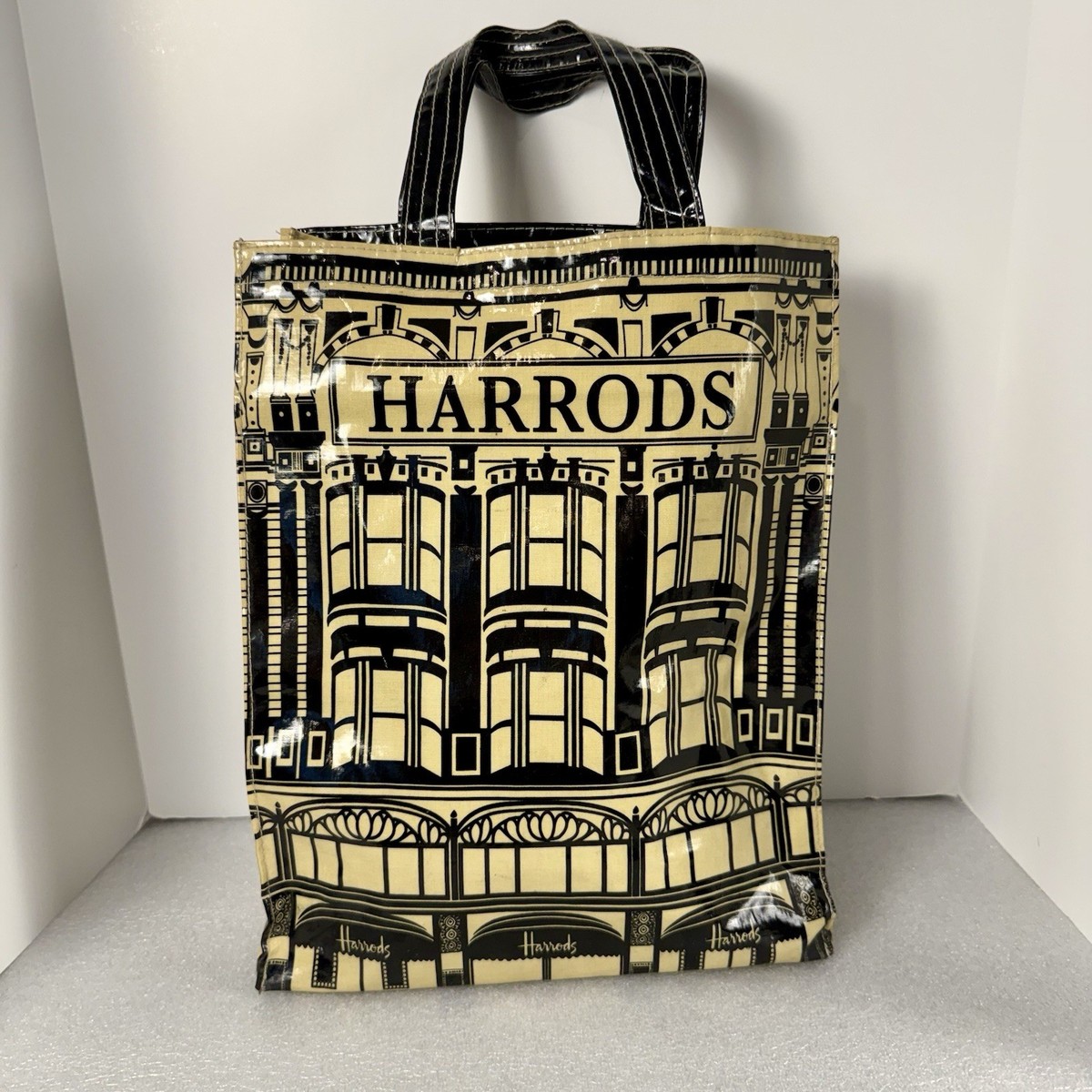 Harrods Vinyl Tote Store Front Graphic | eBay
