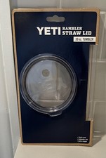 YETI Rambler Straw Lid with Straw for 30oz Tumbler Clear Replacement