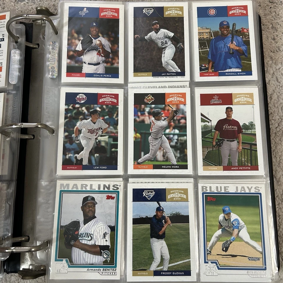 Surtido de tarjetas de béisbol Foto 3 de 4