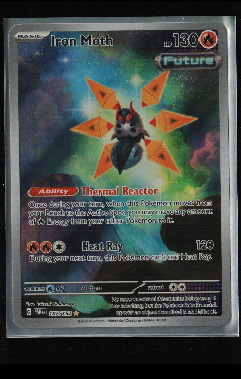 SV04: Paradox Rift #187/182 Iron Moth Holo