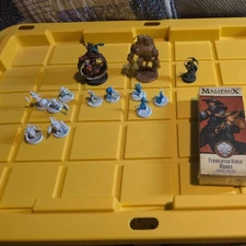 The Brewmaster Lot With Nightmare Edition Translucent Whiskey Golem. Malifaux