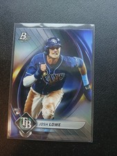 2022 Bowman Platinum Josh Lowe Card #81 Rookie Tampa Bay Rays. rookie card picture